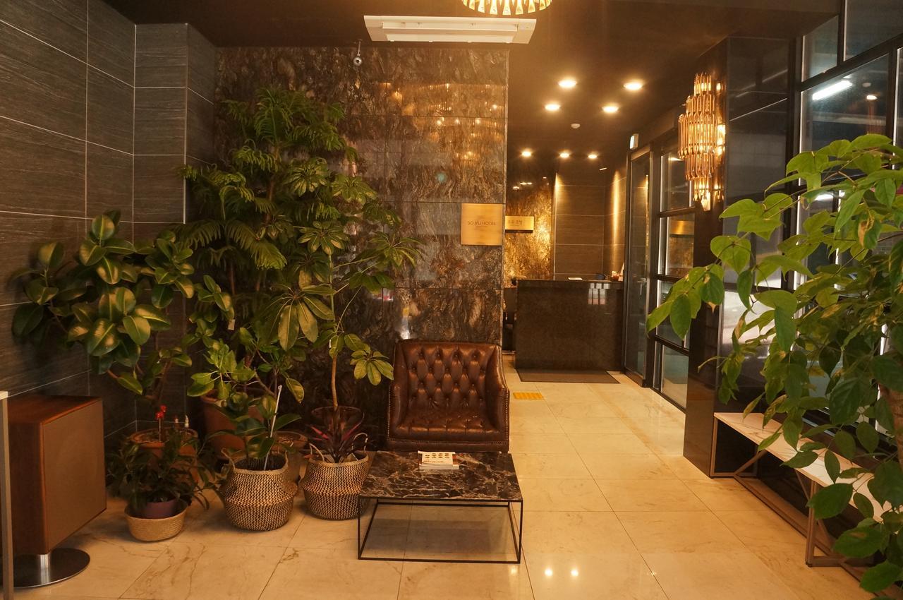 Soyu Hotel Puszan Kültér fotó