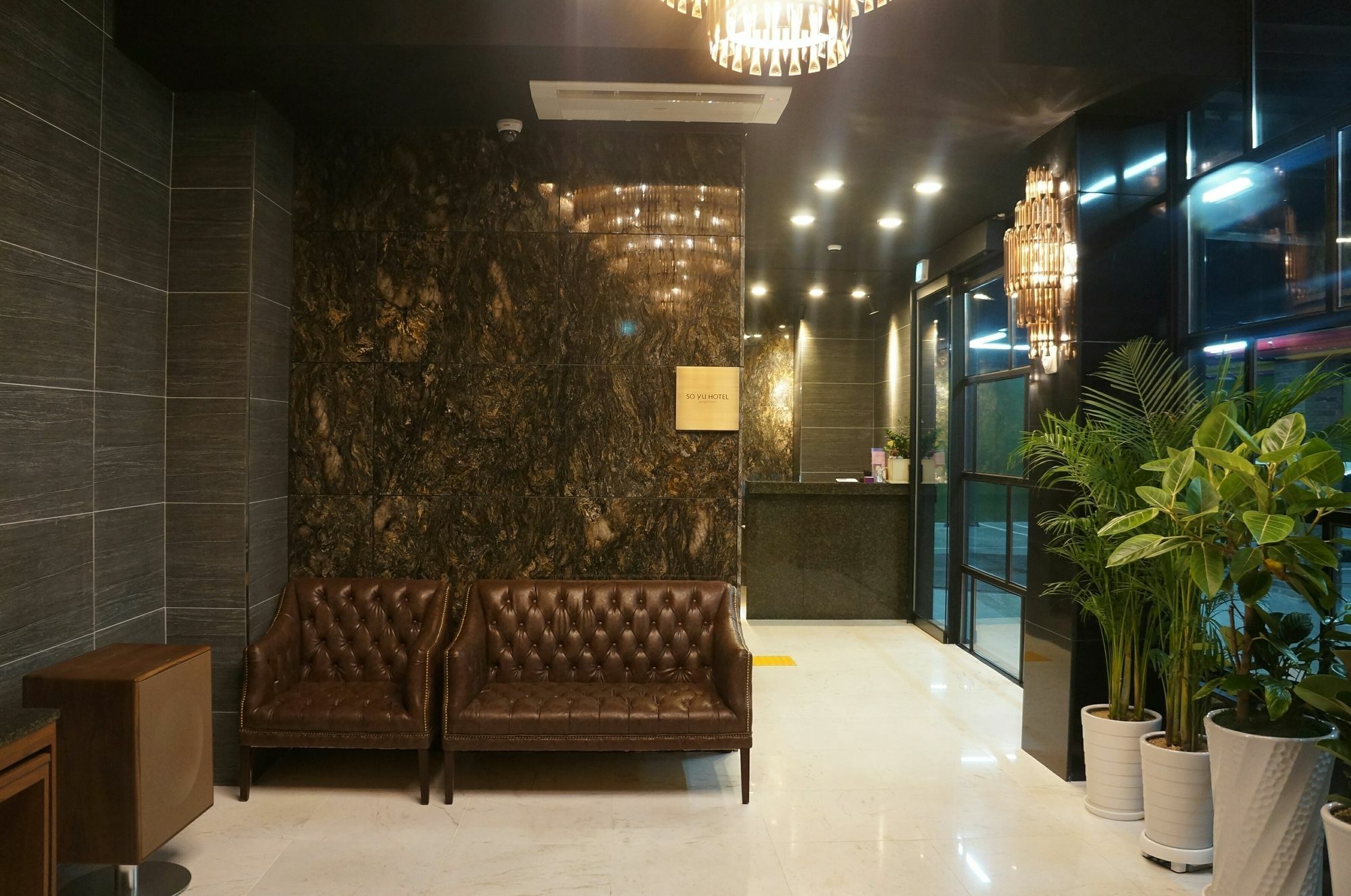 Soyu Hotel Puszan Kültér fotó